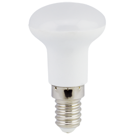 Лампа св/д Ecola R39 E14 5.2W (5W) 2700K 69x39 пласт./алюминий 